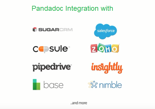 Pandadoc to Zoho integration